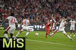 22.08.2025, Fussball Bundesliga 2025/2026, 1.Spieltag, FC Bayern Mnchen - RB Leipzig, in der Allianz-Arena Mnchen, 
Michael Olise (FC Bayern Mnchen) trifft zum 3:0

