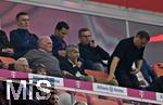 22.08.2025, Fussball Bundesliga 2025/2026, 1.Spieltag, FC Bayern Mnchen - RB Leipzig, in der Allianz-Arena Mnchen, Ehren-Prsident Uli Hoene (FC Bayern Mnchen, Hoeness), und Sportvorstand Max Eberl (Bayern Mnchen) 


