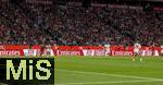 22.08.2025, Fussball Bundesliga 2025/2026, 1.Spieltag, FC Bayern Mnchen - RB Leipzig, in der Allianz-Arena Mnchen, werbebande des neuen Sponsors Emirates Airlines.