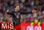 22.08.2025, Fussball Bundesliga 2025/2026, 1.Spieltag, FC Bayern Mnchen - RB Leipzig, in der Allianz-Arena Mnchen, Schlussjubel Leon Goretzka (FC Bayern Mnchen) 