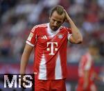 30.08.2025, Fussball 1. Bundesliga 2025/2026, 2.Spieltag, FC Augsburg - FC Bayern Mnchen, in der WWK-Arena Augsburg. Harry Kane (FC Bayern Mnchen) 
 

