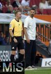 30.08.2025, Fussball 1. Bundesliga 2025/2026, 2.Spieltag, FC Augsburg - FC Bayern Mnchen, in der WWK-Arena Augsburg. Trainer Sandro Wagner (FC Augsburg) 
 

