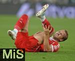30.08.2025, Fussball 1. Bundesliga 2025/2026, 2.Spieltag, FC Augsburg - FC Bayern Mnchen, in der WWK-Arena Augsburg. Harry Kane (FC Bayern Mnchen) 
 

