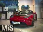 03.09.2025, Bled, Slowenien, Der erste TESLA, ein Roadster Ausgestellt bei der Firma n-gen in Zirovnica (Slowenien)
