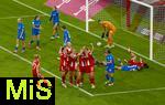 06.09.2025, Google-Pixel Frauenfussball Bundesliga 2025/2026, 1.Spieltag, FC Bayern Mnchen - Bayer 04 Leverkusen, in der Allianz-Arena Mnchen, Torszene zum 1:0 durch Vanessa Gilles (unten re, FC Bayern Mnchen) 

