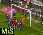 06.09.2025, Google-Pixel Frauenfussball Bundesliga 2025/2026, 1.Spieltag, FC Bayern Mnchen - Bayer 04 Leverkusen, in der Allianz-Arena Mnchen, Torszene, Torschuss durch Kopfball zum 1:0 durch Vanessa Gilles (mitte, FC Bayern Mnchen) 

