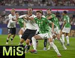 07.09.2025, Fussball WM-Qualifikation Europa 2025/26, 6.Spieltag,  Deutschland - Nordirland, im Rhein-Energie-Stadion Kln, Pascal Gross (Deutschland) gegen Conor Bradley (Nordirland).