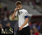 07.09.2025, Fussball WM-Qualifikation Europa 2025/26, 6.Spieltag,  Deutschland - Nordirland, im Rhein-Energie-Stadion Kln, Joshua Kimmich (Deutschland)  nachdenklich.