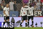 07.09.2025, Fussball WM-Qualifikation Europa 2025/26, 6.Spieltag,  Deutschland - Nordirland, im Rhein-Energie-Stadion Kln, v.l. Waldemar Anton (Deutschland), Pascal Gross (Deutschland) und Antonio Rdiger (Deutschland)  unzufrieden nach dem 1:1