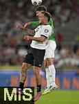 07.09.2025, Fussball WM-Qualifikation Europa 2025/26, 6.Spieltag,  Deutschland - Nordirland, im Rhein-Energie-Stadion Kln, v.l. David Raum (Deutschland) gegen Trai Hume (Nordirland).