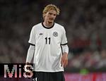 07.09.2025, Fussball WM-Qualifikation Europa 2025/26, 6.Spieltag,  Deutschland - Nordirland, im Rhein-Energie-Stadion Kln, Nick Wotemade (Deutschland) nachenklich.
