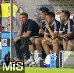 07.09.2025, Fussball WM-Qualifikation Europa 2025/26, 6.Spieltag,  Deutschland - Nordirland, im Rhein-Energie-Stadion Kln, Trainer Julian Nagelsmann (li, Deutschland) nachdenklich 