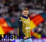 07.09.2025, Fussball WM-Qualifikation Europa 2025/26, 6.Spieltag,  Deutschland - Nordirland, im Rhein-Energie-Stadion Kln, Torwart Alexander Nbel (Deutschland) lachend 