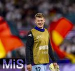 07.09.2025, Fussball WM-Qualifikation Europa 2025/26, 6.Spieltag,  Deutschland - Nordirland, im Rhein-Energie-Stadion Kln, Torwart Alexander Nbel (Deutschland) lachend 