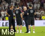 07.09.2025, Fussball WM-Qualifikation Europa 2025/26, 6.Spieltag,  Deutschland - Nordirland, im Rhein-Energie-Stadion Kln, nach dem Spiel, li: Trainer Julian Nagelsmann (Deutschland), re: Rudi Vller (Sportdirektor Deutschland).