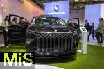10.09.2025, Messe Mnchen IAA Mobility 2025 in Mnchen im Messegelnde Riem. Forthing ist eine chinesische Automarke der Dongfeng Motor Group, die eine Reihe von SUVs und Vans anbietet. Im Portfolio sind moderne Elektrofahrzeuge und Plug-in-Hybride mit Fokus auf ein gutes Preis-Leistungs-Verhltnis, fortschrittliche Fahrerassistenzsysteme und ein stilvolles Design beinhaltet. Hier der V9 SUV