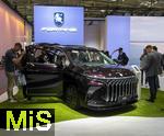 10.09.2025, Messe Mnchen IAA Mobility 2025 in Mnchen im Messegelnde Riem. Forthing ist eine chinesische Automarke der Dongfeng Motor Group, die eine Reihe von SUVs und Vans anbietet. Im Portfolio sind moderne Elektrofahrzeuge und Plug-in-Hybride mit Fokus auf ein gutes Preis-Leistungs-Verhltnis, fortschrittliche Fahrerassistenzsysteme und ein stilvolles Design beinhaltet. Hier der V9 SUV