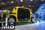 10.09.2025, Messe Mnchen IAA Mobility 2025 in Mnchen im Messegelnde Riem.   Robotertaxi, ein Autonom fahrender Elektrobus ROBOBUS