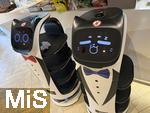 03.09.2025, Bled, Slowenien, Cafe und Konditorei am Bleder See, hier gibt es Service-Roboter zur Untersttzung der Servicekrfte im Gastbereich.