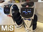 03.09.2025, Bled, Slowenien, Cafe und Konditorei am Bleder See, hier gibt es Service-Roboter zur Untersttzung der Servicekrfte im Gastbereich.
