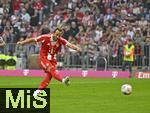 13.09.2025, Fussball Bundesliga 2025/2026, 3.Spieltag, FC Bayern Mnchen - Hamburger SV in der Allianz-Arena Mnchen,  Harry Kane (FC Bayern Mnchen) trifft zum 3:0


