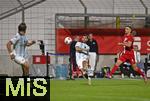 14.09.2025, Fussball 3. Liga 2025/2026, 5.Spieltag, TSV 1860 Mnchen - TSV Havelse, im Stadion an der Grnwalder Strasse Mnchen, Kevin Volland (TSV 1860 Mnchen) trifft zum 1:0.

