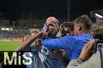 14.09.2025, Fussball 3. Liga 2025/2026, 5.Spieltag, TSV 1860 Mnchen - TSV Havelse, im Stadion an der Grnwalder Strasse Mnchen, Patrick Hobsch (TSV 1860 Mnchen) jubelt.

