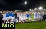 14.09.2025, Fussball 3. Liga 2025/2026, 5.Spieltag, TSV 1860 Mnchen - TSV Havelse, im Stadion an der Grnwalder Strasse Mnchen, Schlussjubel 1860 Mnchen 