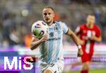 14.09.2025, Fussball 3. Liga 2025/2026, 5.Spieltag, TSV 1860 Mnchen - TSV Havelse, im Stadion an der Grnwalder Strasse Mnchen, Marvin Rittmller (TSV 1860 Mnchen) am Ball 