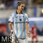 14.09.2025, Fussball 3. Liga 2025/2026, 5.Spieltag, TSV 1860 Mnchen - TSV Havelse, im Stadion an der Grnwalder Strasse Mnchen, Sigurd Haugen (TSV 1860 Mnchen) 