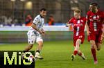 14.09.2025, Fussball 3. Liga 2025/2026, 5.Spieltag, TSV 1860 Mnchen - TSV Havelse, im Stadion an der Grnwalder Strasse Mnchen, li: Kevin Volland (TSV 1860 Mnchen) am Ball 