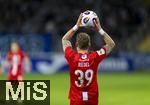 14.09.2025, Fussball 3. Liga 2025/2026, 5.Spieltag, TSV 1860 Mnchen - TSV Havelse, im Stadion an der Grnwalder Strasse Mnchen, Florian Riedel (TSV Havelse) Einwurf