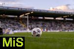 14.09.2025, Fussball 3. Liga 2025/2026, 5.Spieltag, TSV 1860 Mnchen - TSV Havelse, im Stadion an der Grnwalder Strasse Mnchen, Der Spielball der 3.Liga liegt bereit.