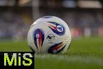 14.09.2025, Fussball 3. Liga 2025/2026, 5.Spieltag, TSV 1860 Mnchen - TSV Havelse, im Stadion an der Grnwalder Strasse Mnchen, Der Spielball der 3.Liga liegt bereit.