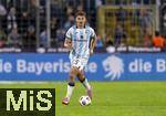 14.09.2025, Fussball 3. Liga 2025/2026, 5.Spieltag, TSV 1860 Mnchen - TSV Havelse, im Stadion an der Grnwalder Strasse Mnchen, Sean Dulic (TSV 1860 Mnchen) am Ball 