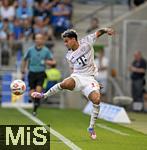 20.09.2025, Fussball Bundesliga 2025/2026, 4.Spieltag, TSG 1899 Hoffenheim - FC Bayern Mnchen, in der PreZero-Arena (Sinsheim). Luis Diaz (FC Bayern Mnchen) am Ball.


