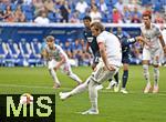 20.09.2025, Fussball Bundesliga 2025/2026, 4.Spieltag, TSG 1899 Hoffenheim - FC Bayern Mnchen, in der PreZero-Arena (Sinsheim). Harry Kane (FC Bayern Mnchen) trifft zum 0:2 per Elfmeter.



