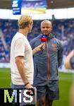 20.09.2025, Fussball Bundesliga 2025/2026, 4.Spieltag, TSG 1899 Hoffenheim - FC Bayern Mnchen, in der PreZero-Arena (Sinsheim). Trainer Vincent Kompany (FC Bayern Mnchen) nachdenklich beim SKY-Interview.