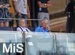 20.09.2025, Fussball Bundesliga 2025/2026, 4.Spieltag, TSG 1899 Hoffenheim - FC Bayern Mnchen, in der PreZero-Arena (Sinsheim). SAP-Grnder und Hoffenheims Club-Mzen Dietmar Hopp (re, Blauer Schal) als Zuschauer auf der Tribne.   