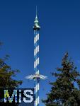 22.09.2025, Freizeitpark Allgu-Skylinepark bei Bad Wrishofen (Bayern). Das 70m hohe Kettenkarussell ALLGUFLIEGER