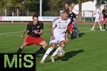 22.10.2023, Fussball Kreisliga Augsburg Mitte 2023/2024,  Mering II - Ottmaring,   re: Noah Mlders (SV Mering II). Sohn von Sascha Mlders (FCA, 1860 Mnchen)