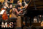 26.09.2025, Internationales Klassikfestival: Festival der Nationen 2025, im Kurhaus Bad Wrishofen (Unterallgu), Festivalerffnung im Kursaal mit Beatrice Rana, Klavier. Riccardo Minasi, Dirigent, Die Deutsche Kammerphilharmonie Bremen,  