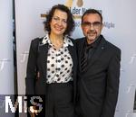 26.09.2025, Internationales Klassikfestival: Festival der Nationen 2025, im Kurhaus Bad Wrishofen (Unterallgu), Festivalerffnung im Kursaal mit Beatrice Rana, Klavier. Riccardo Minasi, Dirigent, Die Deutsche Kammerphilharmonie Bremen, Politiker Klaus Holetschek mit Ehefrau.-