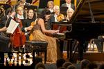 26.09.2025, Internationales Klassikfestival: Festival der Nationen 2025, im Kurhaus Bad Wrishofen (Unterallgu), Festivalerffnung im Kursaal mit Beatrice Rana, Klavier. Riccardo Minasi, Dirigent, Die Deutsche Kammerphilharmonie Bremen