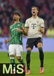 26.09.2025, Fussball Bundesliga 2025/2026, 5.Spieltag, FC Bayern Mnchen - SV Werder Bremen, in der Allianz-Arena Mnchen, Leon Goretzka (FC Bayern Mnchen) rgert sich.