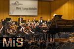 27.09.2025, Internationales Klassikfestival: Festival der Nationen 2025, im Kurhaus Bad Wrishofen (Unterallgu), Igor Levit, Klavier. Mit dem vbw Festivalorchester unter Dirigent Christoph Adt.
