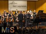 27.09.2025, Internationales Klassikfestival: Festival der Nationen 2025, im Kurhaus Bad Wrishofen (Unterallgu), Igor Levit, Klavier. Mit dem vbw Festivalorchester unter Dirigent Christoph Adt.
