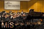 27.09.2025, Internationales Klassikfestival: Festival der Nationen 2025, im Kurhaus Bad Wrishofen (Unterallgu), Igor Levit, Klavier. Mit dem vbw Festivalorchester unter Dirigent Christoph Adt.
