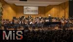 27.09.2025, Internationales Klassikfestival: Festival der Nationen 2025, im Kurhaus Bad Wrishofen (Unterallgu), Igor Levit, Klavier. Mit dem vbw Festivalorchester unter Dirigent Christoph Adt.
