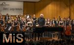 27.09.2025, Internationales Klassikfestival: Festival der Nationen 2025, im Kurhaus Bad Wrishofen (Unterallgu), Igor Levit, Klavier. Mit dem vbw Festivalorchester unter Dirigent Christoph Adt.
